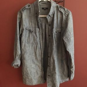 EUC Gap Denim Button-down shirt